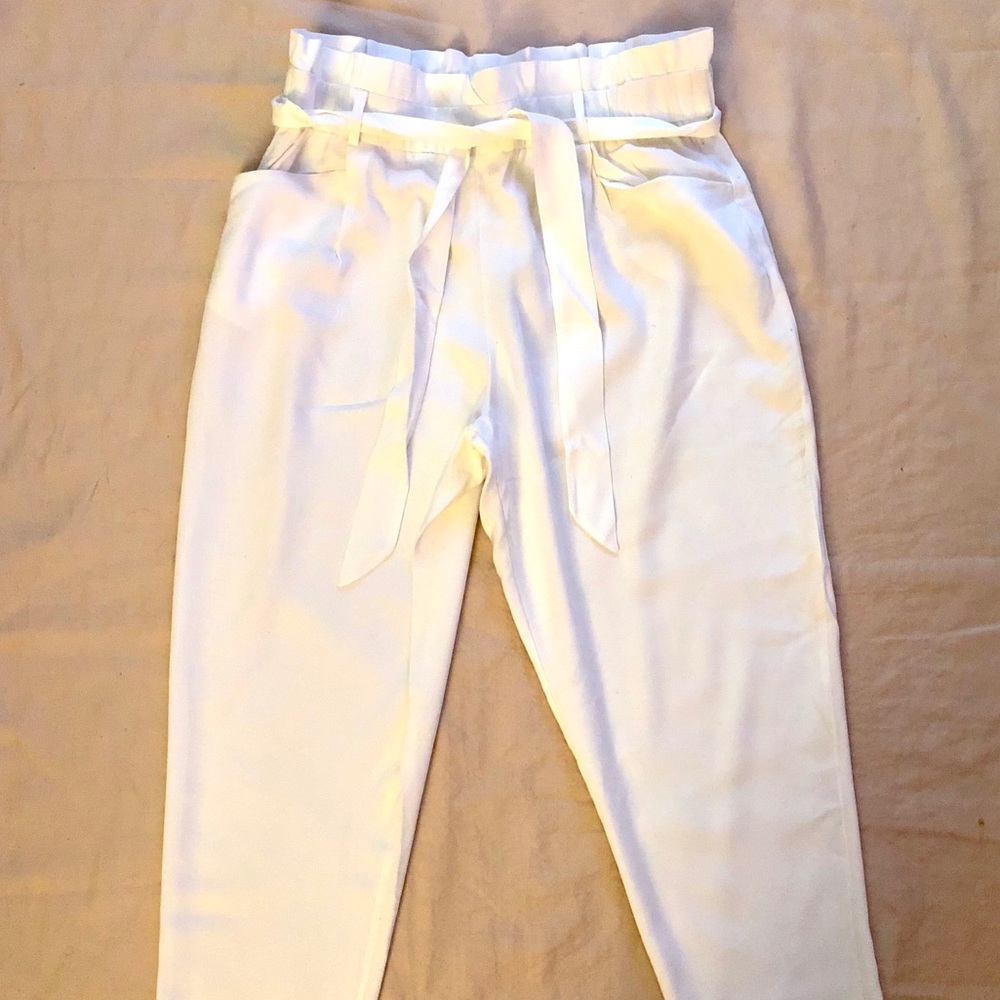 Off-White Zara High-Waist Drawstring Pant